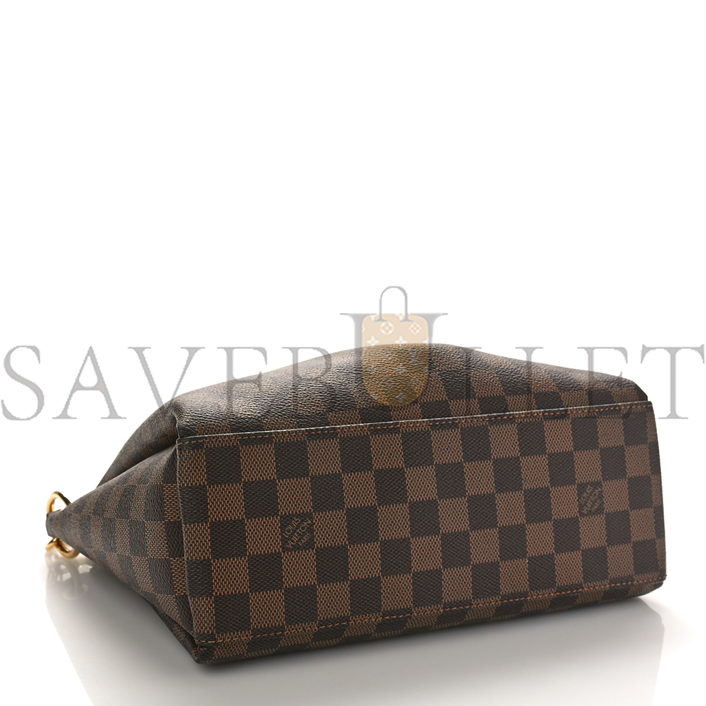 LOUIS VUITTON DAMIER EBENE ODEON TOTE PM BLACK N45283 (31.5*28*16cm)